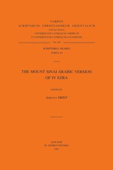 Paperback The Mount Sinai Arabic Version of IV Ezra: T. Book