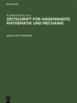 Hardcover März 1981 [German] Book