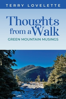 Paperback Thoughts From A Walk Book