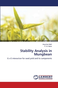 Paperback Stability Analysis in Mungbean Book