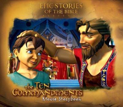 Hardcover The Ten Commandments Movie Storybook Book