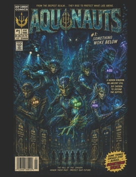 Paperback Aquanauts #1: Something Woke Below Book