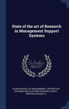 Hardcover State of the art of Research in Management Support Systems Book