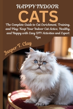 Paperback Happy Indoor Cats Book
