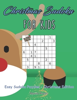 Paperback Christmas Sudoku For Kids: Christmas Sudoku For Kids Book
