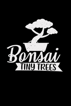 Paperback Bonsai tiny trees: 6x9 Bonsai - lined - ruled paper - notebook - notes Book