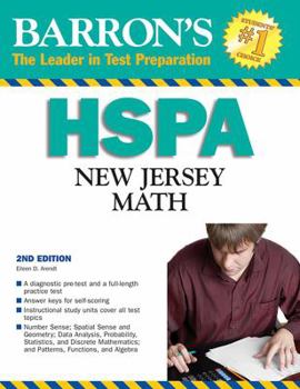 Paperback Barron's HSPA New Jersey Math Book
