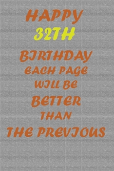 Happy 32th Birthday!