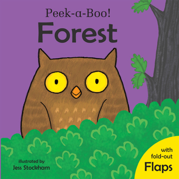 Board book Peekaboo- Forest Book