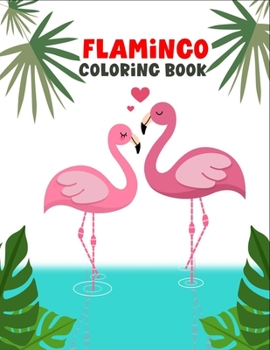 Paperback Flamingo coloring book: adult coloring book