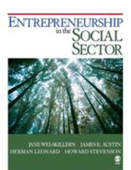 Hardcover Entrepreneurship in the Social Sector Book