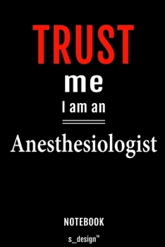 Notebook for Anesthesiologists / Anesthesiologist: awesome handy Note Book [120 blank lined ruled pages]