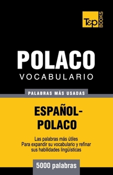 Paperback Vocabulario español-polaco - 5000 palabras más usadas [Spanish] Book