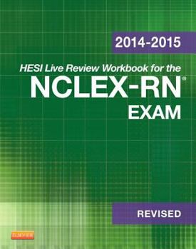 Paperback 2014-2015 HESI Live Review Workbook for NCLEX-RN Exam (revised) Book