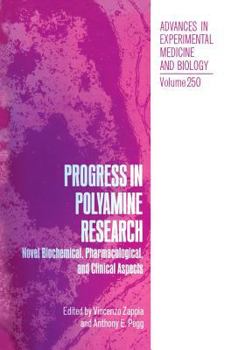 Paperback Progress in Polyamine Research: Novel Biochemical, Pharmacological, and Clinical Aspects Book