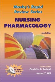 Paperback Mosby's Rapid Review Series: Nursing Pharmacology [With CDROM] Book