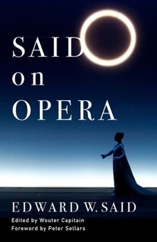 Hardcover Said on Opera Book