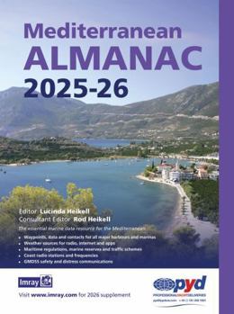 Paperback Imray Mediterranean Almanac 202526. Book