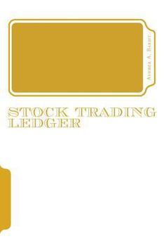 Paperback Stock Trading Ledger (White) Book