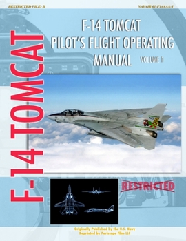 Paperback F-14 Tomcat Pilot's Flight Operating Manual Vol. 1 Book
