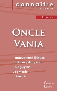 Paperback Fiche de lecture Oncle Vania de Anton Tchekhov (analyse littéraire de référence et résumé complet) [French] Book
