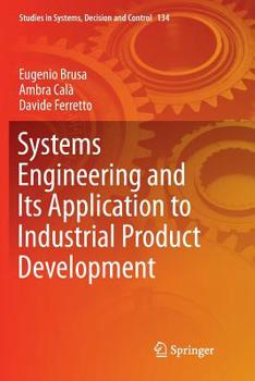 Paperback Systems Engineering and Its Application to Industrial Product Development Book