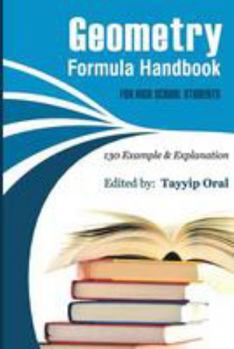 Paperback Geometry Formula Handbook: 130 Examples & Explanation Book