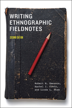 Paperback Writing Ethnographic Fieldnotes Book