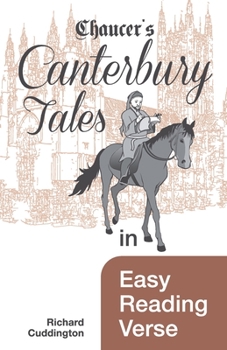 Paperback Chaucer's Canterbury Tales in Easy Reading Verse Book