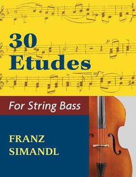 Paperback 30 Etudes for the String Bass Book