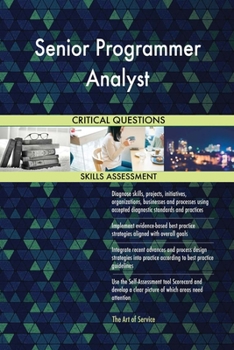 Paperback Senior Programmer Analyst Critical Questions Skills Assessment Book