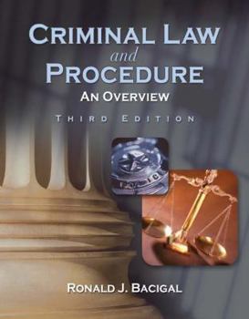 Paperback Criminal Law and Procedure: An Overview Book