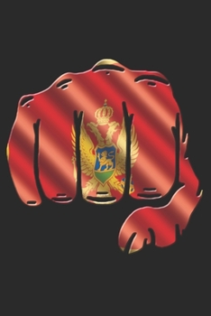 Paperback Montenegro Notebook: Montenegro Notebook - college book - diary - journal - booklet - memo - composition book - 120 sheets - Dot Grid paper Book