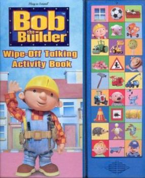 Hardcover Bob the Builder Wipe-Off Talking Activity Book