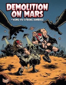 Perfect Paperback Demolition on Mars - Wrestling COLORING COMIC BOOK