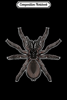 Composition Notebook: Australian Funnel Web Spider Wildlife Animal Nature  Journal/Notebook Blank Lined Ruled 6x9 100 Pages