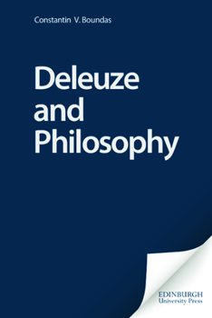 Hardcover Deleuze and Philosophy Book