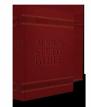 Imitation Leather NLT Africa Study Bible (Burgundy): God's Word Through African Eyes Book