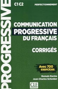 Paperback Corrigés Communication progressive niveau perfectionnement [French] Book