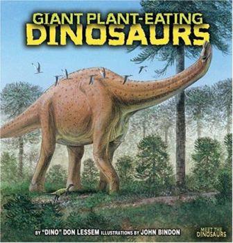 Paperback Giant Plant-Eating Dinosaurs Book