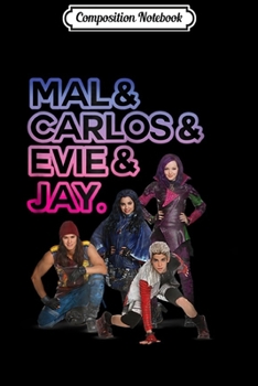 Composition Notebook: Disney Descendants Evil Journal/Notebook Blank Lined Ruled 6x9 100 Pages