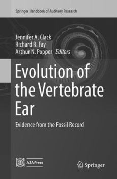 Paperback Evolution of the Vertebrate Ear: Evidence from the Fossil Record Book