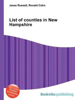 Paperback List of Counties in New Hampshire Book