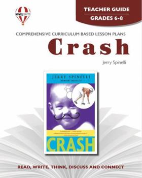 Paperback Crash - Teacher Guide by Novel Units Book