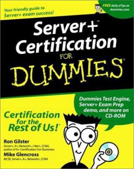 Paperback Server+ Certification for Dummies? [With CDROM] Book
