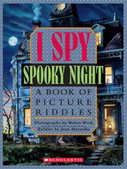 Hardcover I Spy Spooky Night: A Book of Picture Riddles Book