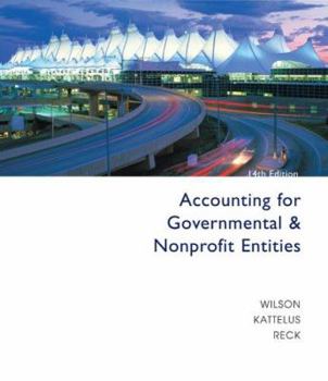 Hardcover Accounting for Governmental and Nonprofit Entities with City of Smithville Book