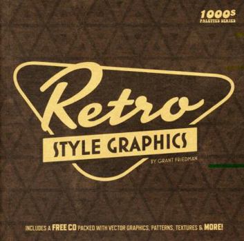 Paperback Retro Style Graphics Book