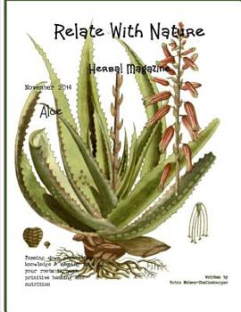 Paperback Relate With Nature Herbal Magazine: Aloe Book