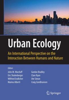 Hardcover Urban Ecology: An International Perspective on the Interaction Between Humans and Nature Book
